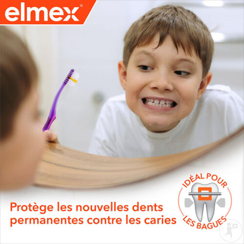 Elmex Junior Anti-Caries Dentifrice Enfant 6-12 Ans Tube 75ml-2