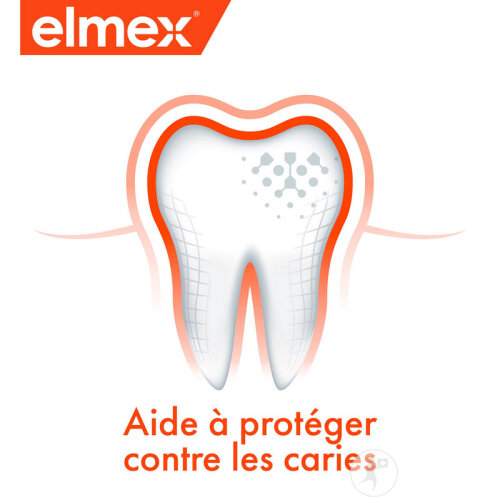 Elmex Junior Anti-Caries Dentifrice Enfant 6-12 Ans Tube 75ml-3