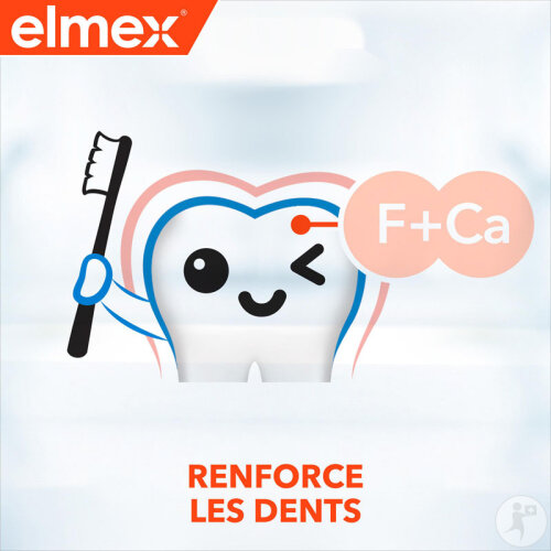 Elmex Junior Anti-Caries Dentifrice Enfant 6-12 Ans Tube 75ml-4