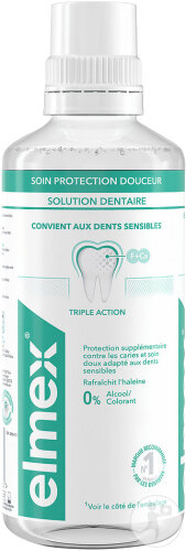 Elmex Sensitive Bain de Bouche Dents Sensibles 400ml