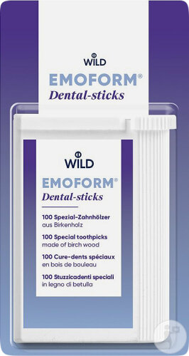 Emoform Cure-Dents Spéciaux 100 Pièces