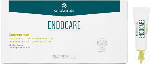 Endocare Concentrate 40% Régénération Anti-Âge Intensive Ampoules 7x1ml
