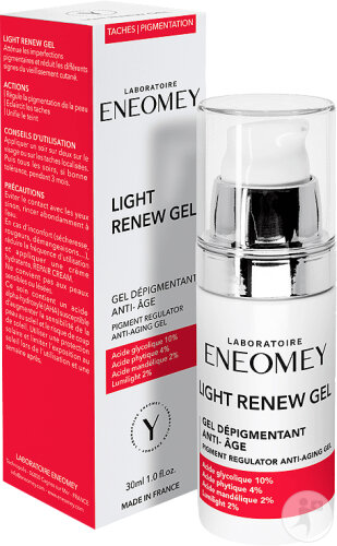 Eneomey Light Renew Gel Dépigmentant Anti-Âge Flacon Airless 30ml