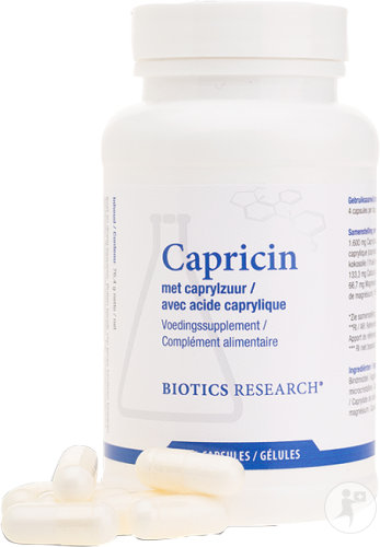 Energetica Natura Biotics Capricin 100 Gélules