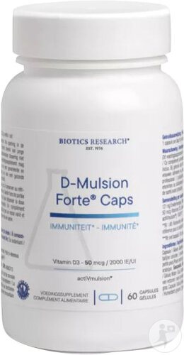 Energetica Natura D-Mulsion Forte 60 Capsules