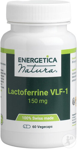 Energetica Natura Lactoferrine 150mg 60 Capsules