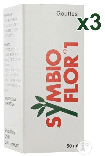 Energetica Natura Symbioflor 1 Tripack Gouttes 3x50ml