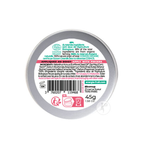 Energie Fruit Déodorant Crème 48h Bio Framboise Fraîche Tous Types Peaux 45g-3