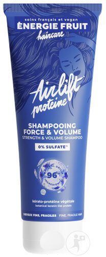 Energie Fruit Shampoing Force & Volume Cheveux Fins/Fragiles Kerato Proteine 250ml