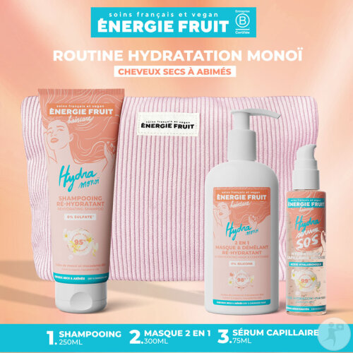 Energie Fruit Trousse Routine Hydratation Monoï 3 Produits-2