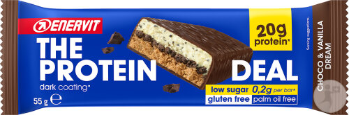 Enervit Protein Deal Barre Chocolat Vanille 55g
