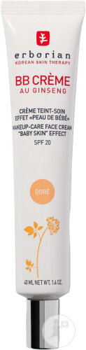 Erborian BB Crème Teint-Soin Effet Peau De Bébé Doré 40ml