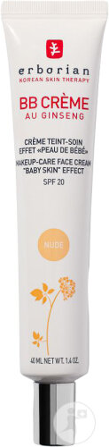 Erborian Centella BB Crème Au Ginseng Nude Tube 40ml