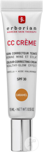 Erborian CC Crème Soin Correcteur Teinté Bonne Mine & Éclat Caramel 15ml