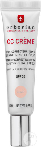 Erborian CC Crème Soin Correcteur Teinté Bonne Mine & Éclat Clair 15ml