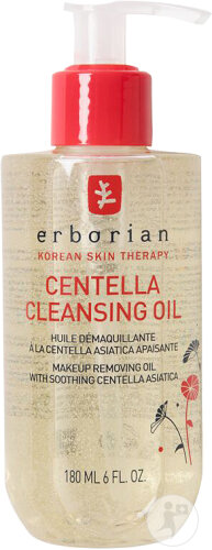Erborian Centella Cleansing Oil Huile Démaquillante À La Centella Asiatica Apaisante 180ml