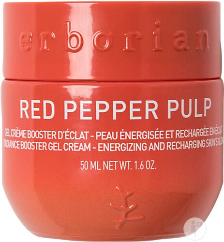 Erborian Red Pepper Pulp Soin Gel Booster D'Éclat Au Piment Doux 50ml