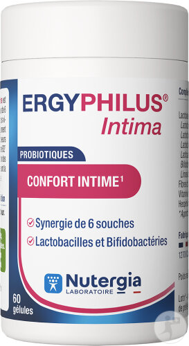 Ergyphilus Intima Probiotiques Confort Intime 60 Gélules