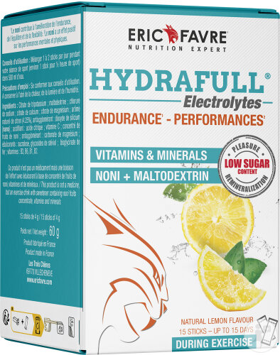 Eric Favre Hydrafull Electrolytes Endurance Et Performance 15 Sticks