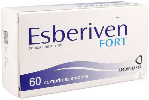 Esberiven Fort 60 Comprimés Enrobés