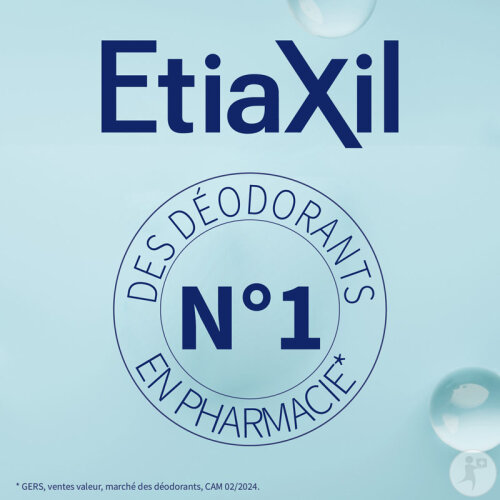 Etiaxil Déodorant Anti-Transpirant Traitement Transpiration Modérée Aisselles 48h Stick 40ml-3