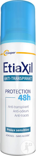 Etiaxil Déodorant Anti-Transpirant Traitement Transpiration Modérée Aisselles Protection 48h 150ml
