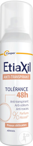 Etiaxil Anti-transpirant Transpiration Modérée Aisselles Tolérance 48h Aérosol 150ml