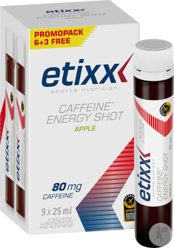 Etixx Caffeine Energy Shot Apple 9x25ml