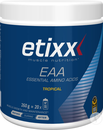Etixx EAA Essential Amino Acids Tropical Poudre Pot 260g