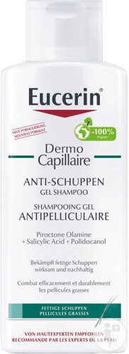Eucerin Dermocapillaire Shampoing Gel Antipelliculaire 250ml