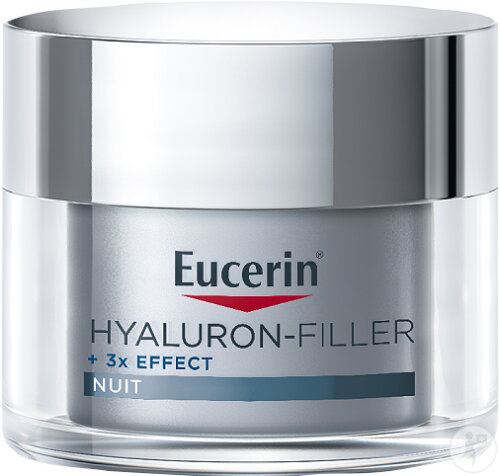 Eucerin Hyaluron-Filler + 3x Effect Soin de Nuit Raffermissant 50ml
