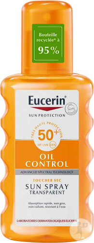 Eucerin Sun Oil Control IP50+ Touche Spray Transparent 200ml