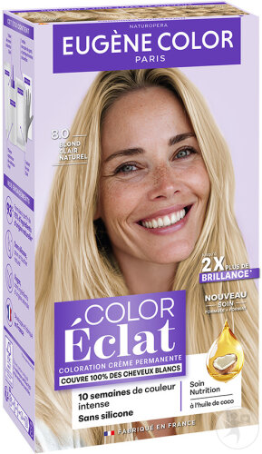 Eugene Color Color Éclat Blond Clair Naturel 8.00 1 Kit