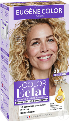 Eugene Color Color Éclat Blond Clair Naturel Doré 8.3 1 Kit