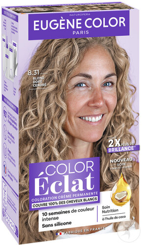 Eugene Color Color Éclat Blond Dore Cendre 8.31 1 Kit
