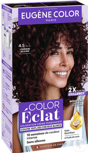 Eugene Color Color Éclat Châtain Acajou 4.5 1 Kit