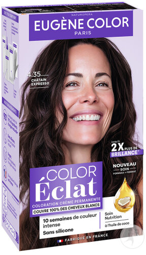 Eugene Color Color Éclat Châtain Expresso 4.35 1 Kit