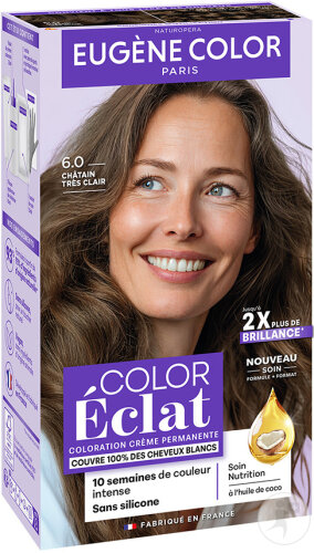 Eugene Color Color Éclat Châtain Tres Clair 6.0 1 Kit