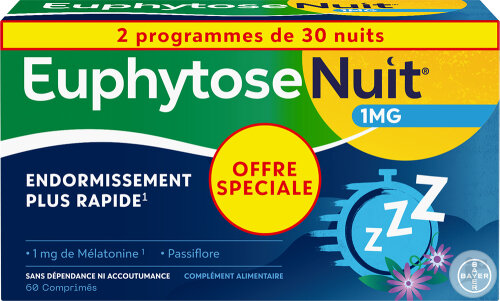 EuphytoseNuit 1mg 60 Comprimés