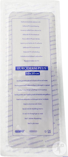 Euroderm Plus Pansement 10x30cm 1 Pièce