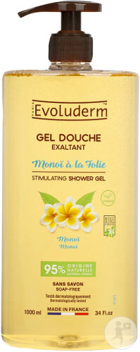 Evoluderm Gel Douche Exaltant Monoï À La Folie 1l