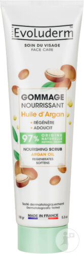 Evoluderm Gommage Nourrissant Huile d'Argan 150ml