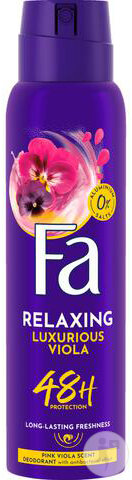Fa Luxurious Moments Déodorant 48h Parfum Pensées Roses Spray 150ml
