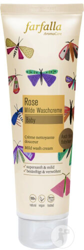 Farfalla Baby Crème Nettoyante Douceur Rose Tube 145ml