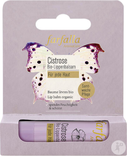 Farfalla AromaCare Baume Lèvres Doux Bio Cistrose 4,6ml