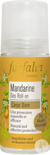Farfalla Mandarine Déodorant Agrumes Roll-On 50ml