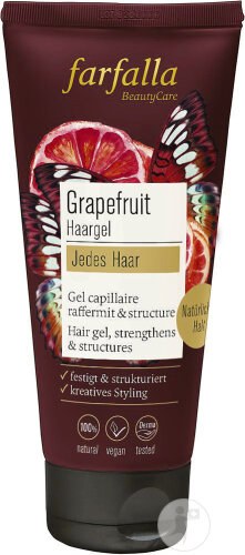 Farfalla Grapefruit Gel Capillaire Tube 100ml