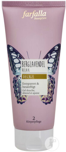 Farfalla Relax Gel Douche Lavande De Montagne 200ml
