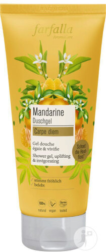Farfalla Mandarine Gel Douche Carpe Diem Tube 200ml