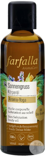 Farfalla Huile Corporelle Aroma-Yoga Flacon 75ml